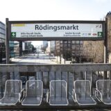 Hamburg, 28-03-2020.Rodingsmarkt U-3 StationPhoto by Antonino Condorelli